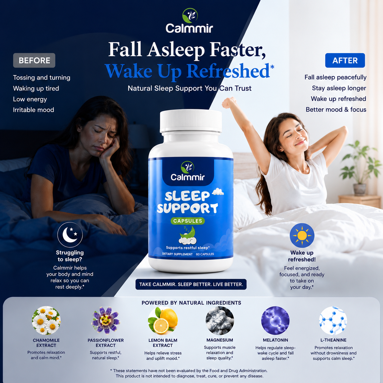 Calmmir Night Formula